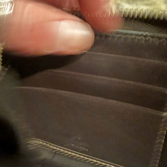 Gucci Brown Monogram Key & Card Holder - Picture 5 of 7